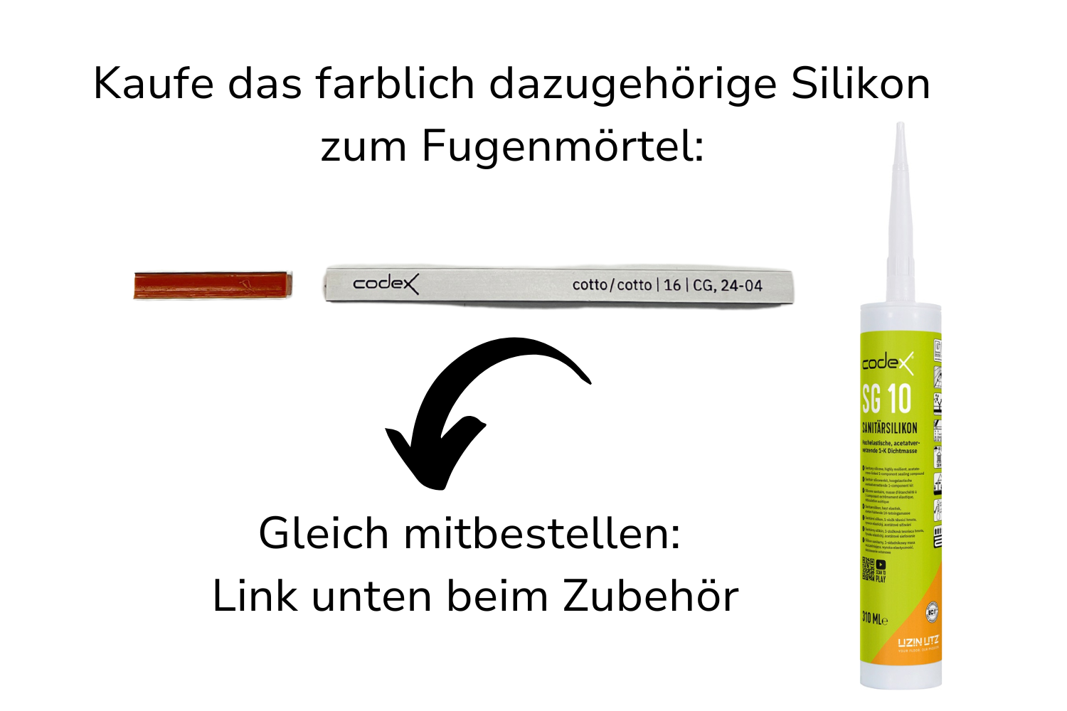 Fugenmörtel für Fliesen & Naturstein "Codex Brillant Cristal" choco | schnell erhärtend flexibel 5 kg