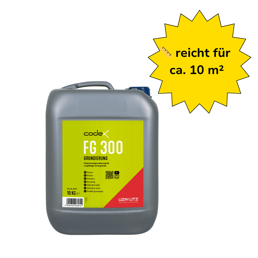 Grundierung für Fliesen "Codex FG 300" Haftgrund für saugende Untergründe, schnelltrocknend