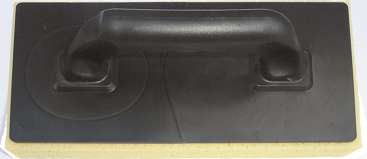 Waschbrett-fuer-Fliesenreinigung-ungerasteter-Schwamm-140x280mm-Hufa Waschbrett für Fliesenreinigung gerasteter Schwamm 140x280mm Hufa