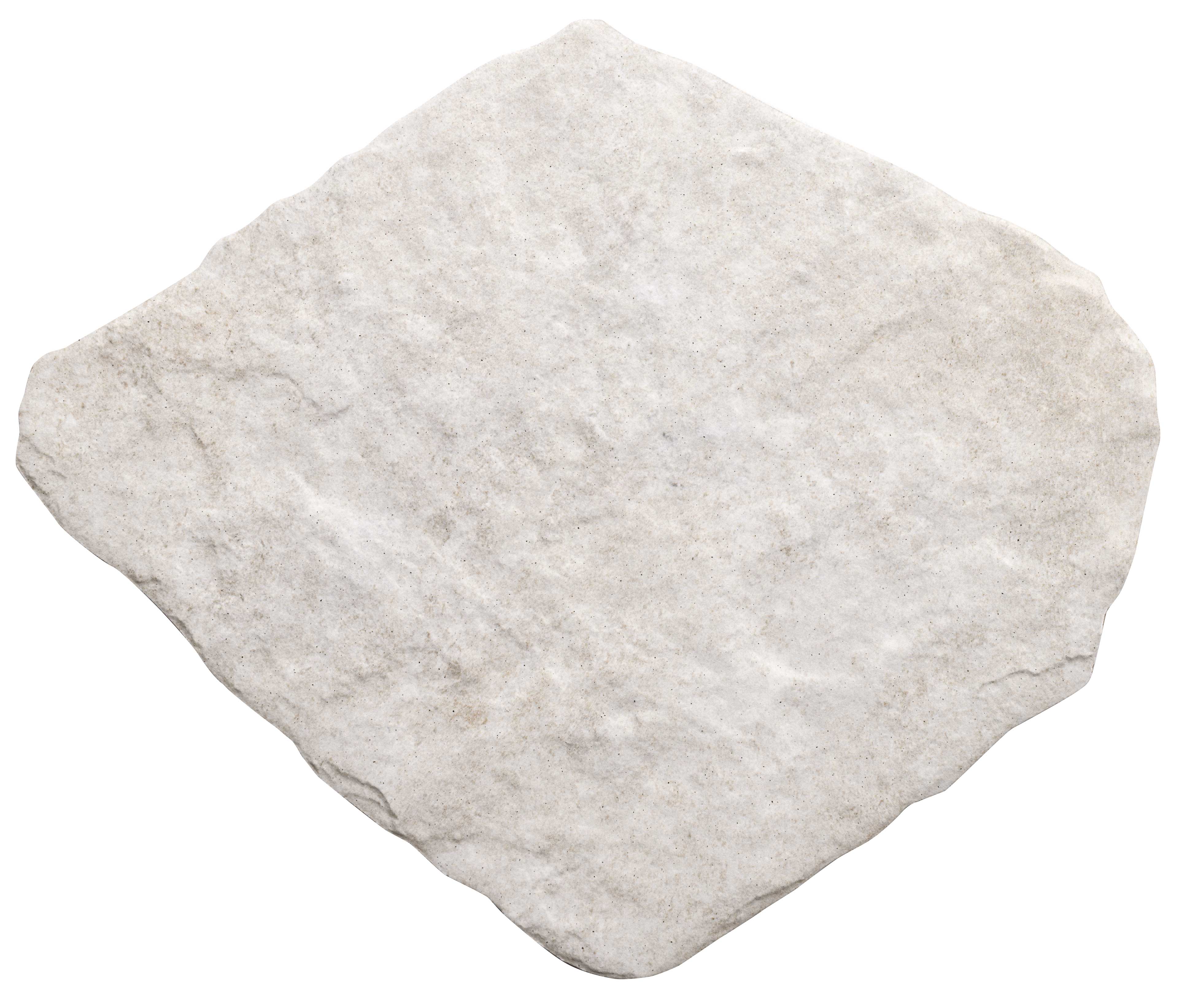 Polygonalplatten Feinsteinzeug weiß-hellgrau 28,5x33x1cm "Cuzco White"