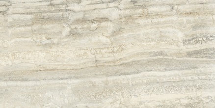 Fliese raffinierte Travertin-Steinoptik matt 60x120 cm "Invictus Beige" rektifiziert
