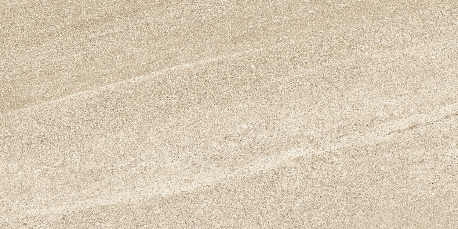 Fliese Sandstein-Optik beige  30x60 cm "Eddystone Arena" Feinsteinzeug rektifiziert