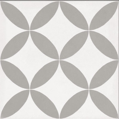 Fliese Patchwork Dekor Zementoptik grau Contrasti Grigio Decoro Mix Ragno by Marazzi