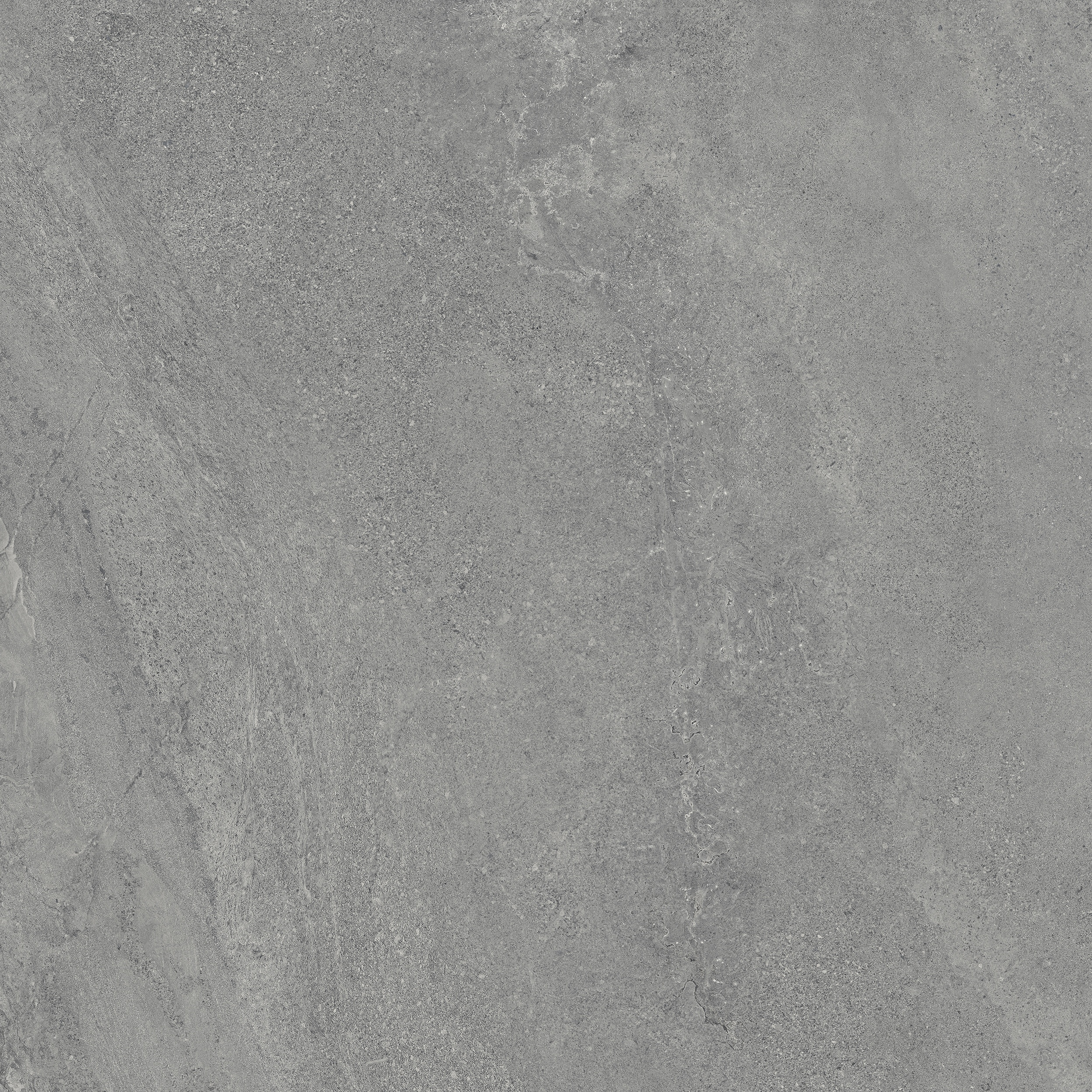 90x90 cm Fliese Natursteinoptik Sant Agostino Bergstone Dark Steinoptik grau